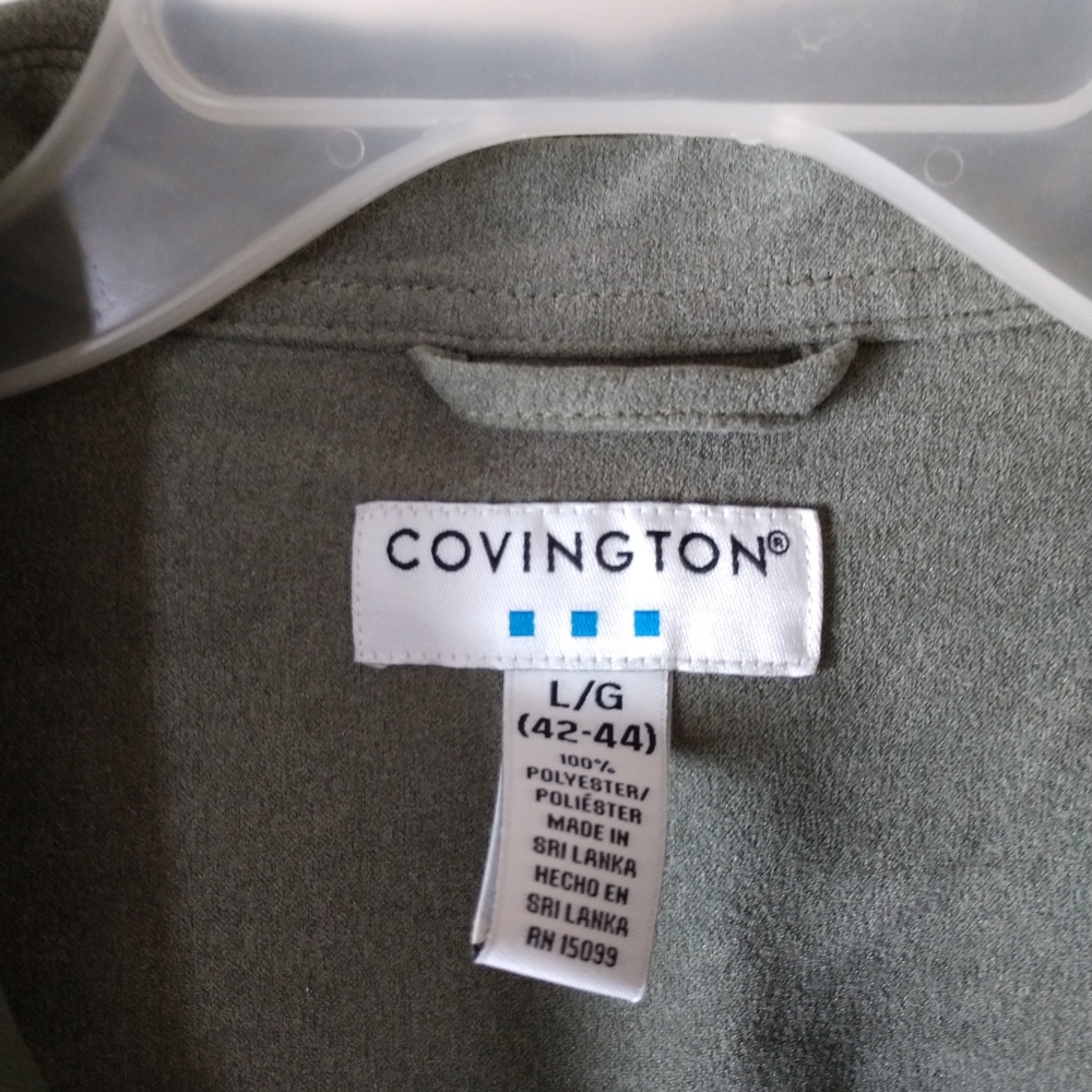😀 COVINGTON Jacket Women's Size (L) 42-44 Excellent Condition - Picture 2 of 6